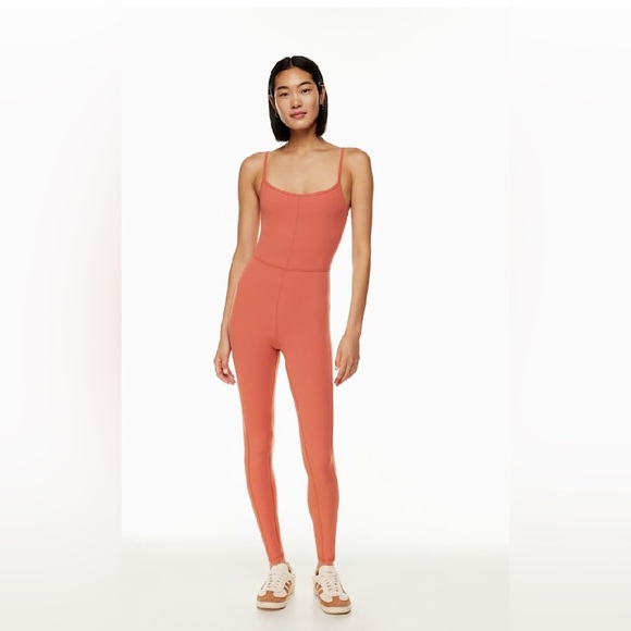 Aritzia Pants - Wilfred Free Divinity Warm Sienna Red Jumpsuit Women’s Size Small Athletic Yoga